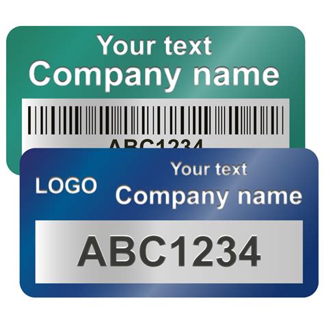 rfid metal tag for sale|custom metal asset tags printer.